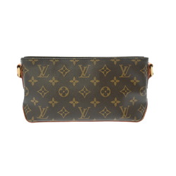 LOUIS VUITTON Louis Vuitton Monogram Trotter Brown M51240 Women's Canvas Shoulder Bag