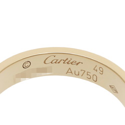 CARTIER Love Ring #49 Size 9 Women's K18 Yellow Gold