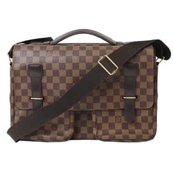 Louis Vuitton Broadway Shoulder Bag Damier Ebene N42270 Men's Bags LOUIS VUITTON