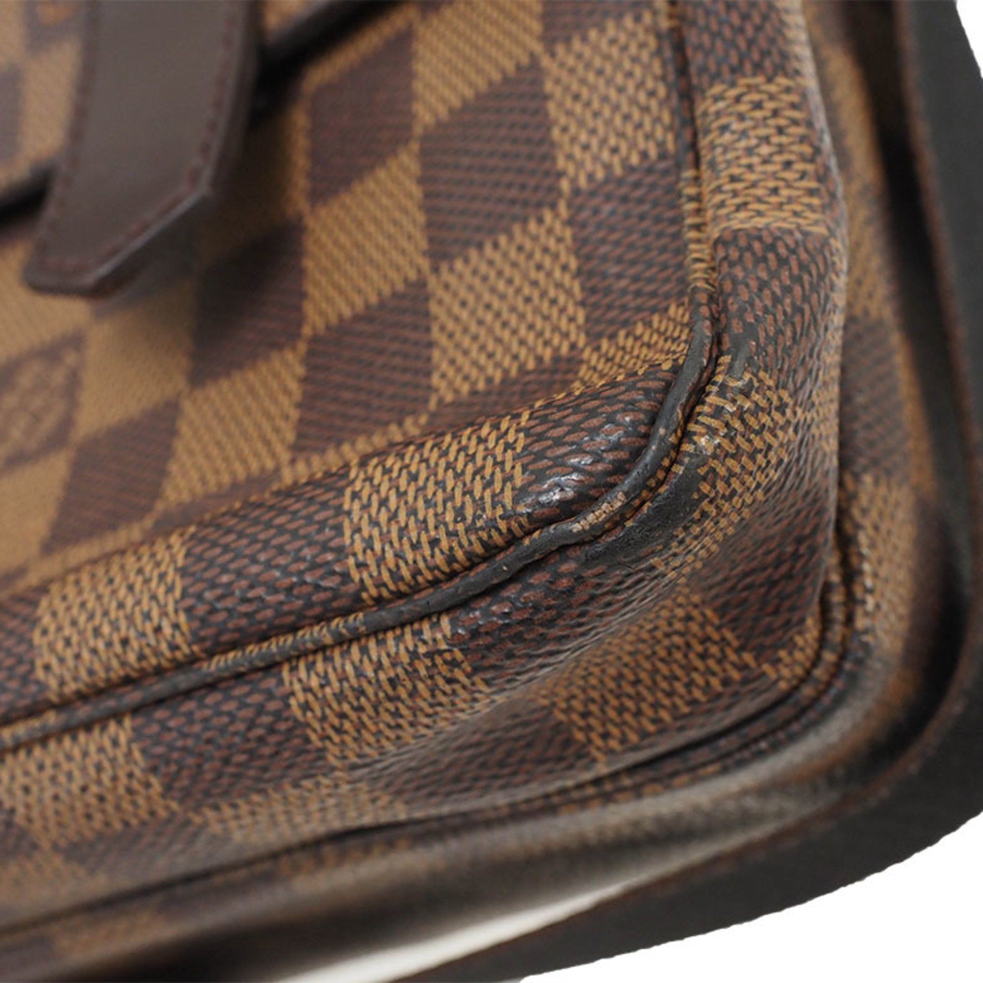 Louis Vuitton Broadway Shoulder Bag Damier Ebene N42270 Men's Bags LOUIS VUITTON