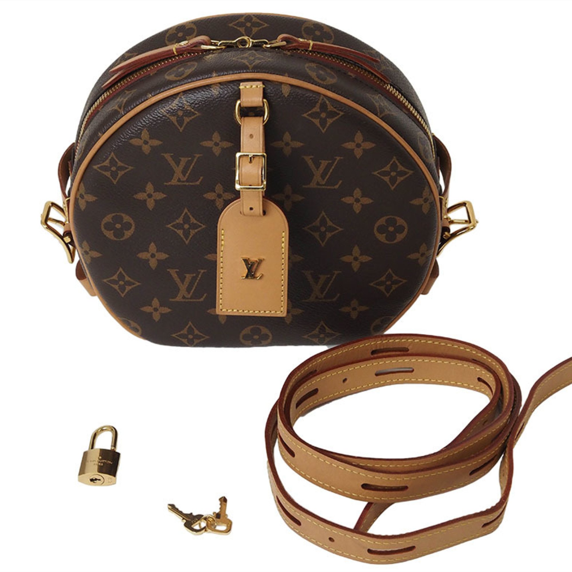 Louis Vuitton Boite Chapeau Souple MM Bag Monogram M45647 Women's Canvas LOUIS VUITTON