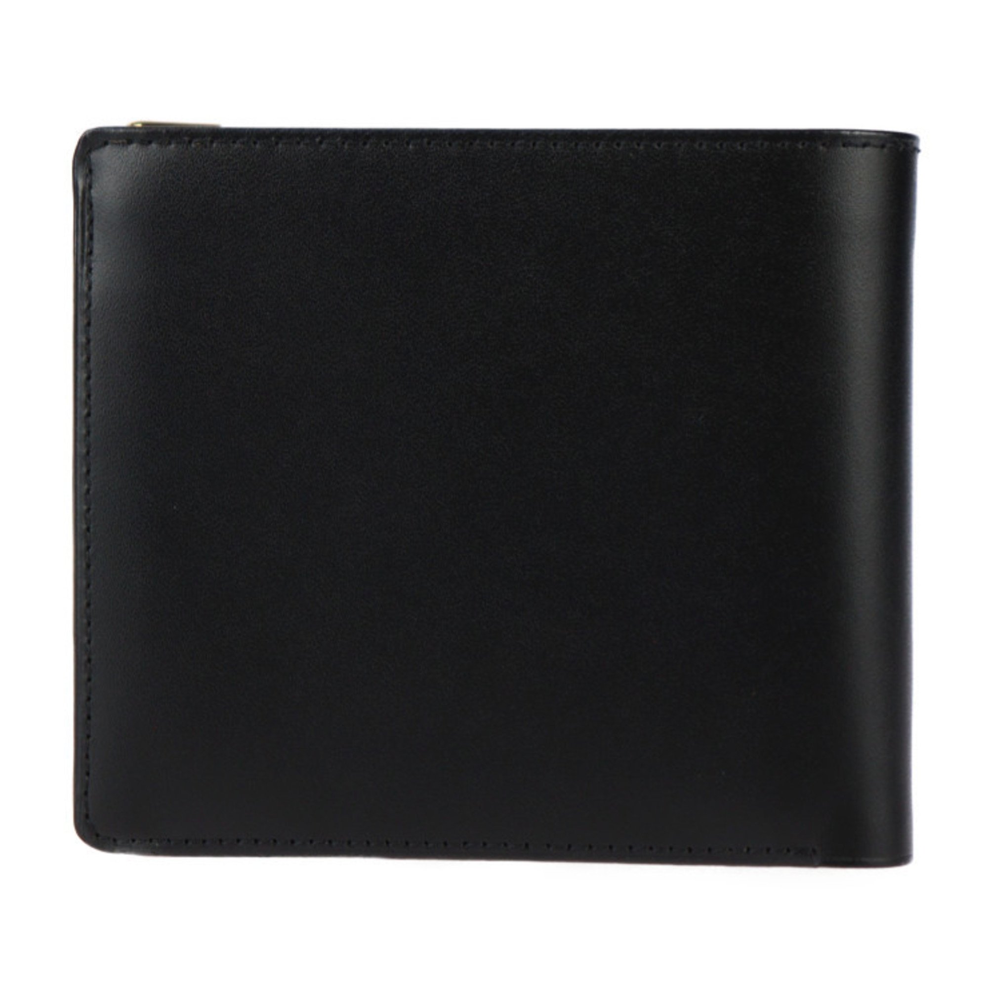 Dunhill Oxford Bi-fold Wallet L2FA92A Calf Leather Black Plate