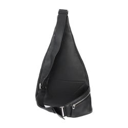 PRADA Prada Crossbody Bag Shoulder 2VZ092 2BBE Vitello Dino Leather Black Body Triangle