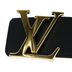 LOUIS VUITTON Louis Vuitton Santur LV Initial 40MM Belt M0566U Size 90 36 Monogram Canvas Leather Brown Black Reversible