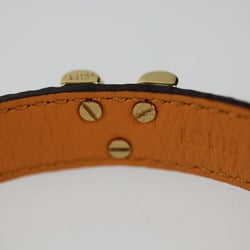 LOUIS VUITTON Louis Vuitton Bracelet Essential V M6042F Monogram Canvas Leather Brown