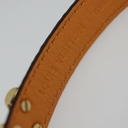 LOUIS VUITTON Louis Vuitton Bracelet Essential V M6042F Monogram Canvas Leather Brown