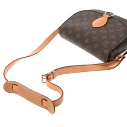 LOUIS VUITTON Louis Vuitton Monogram Saint-Cloud GM Brown M51242 Women's Canvas Shoulder Bag