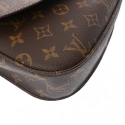 LOUIS VUITTON Louis Vuitton Monogram Saint-Cloud GM Brown M51242 Women's Canvas Shoulder Bag