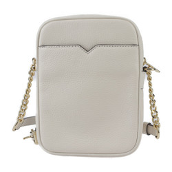 Michael Kors JET SET TRAVEL NS Jet Set Shoulder Bag 35H3GTVC2L2171 Leather Light Cream Chain Crossbody Medium