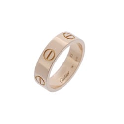 CARTIER Love Ring #55 Size 14 Women's K18 Yellow Gold