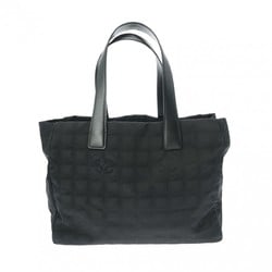 CHANEL New Travel Line Tote MM Black A15991 Women's Nylon Handbag