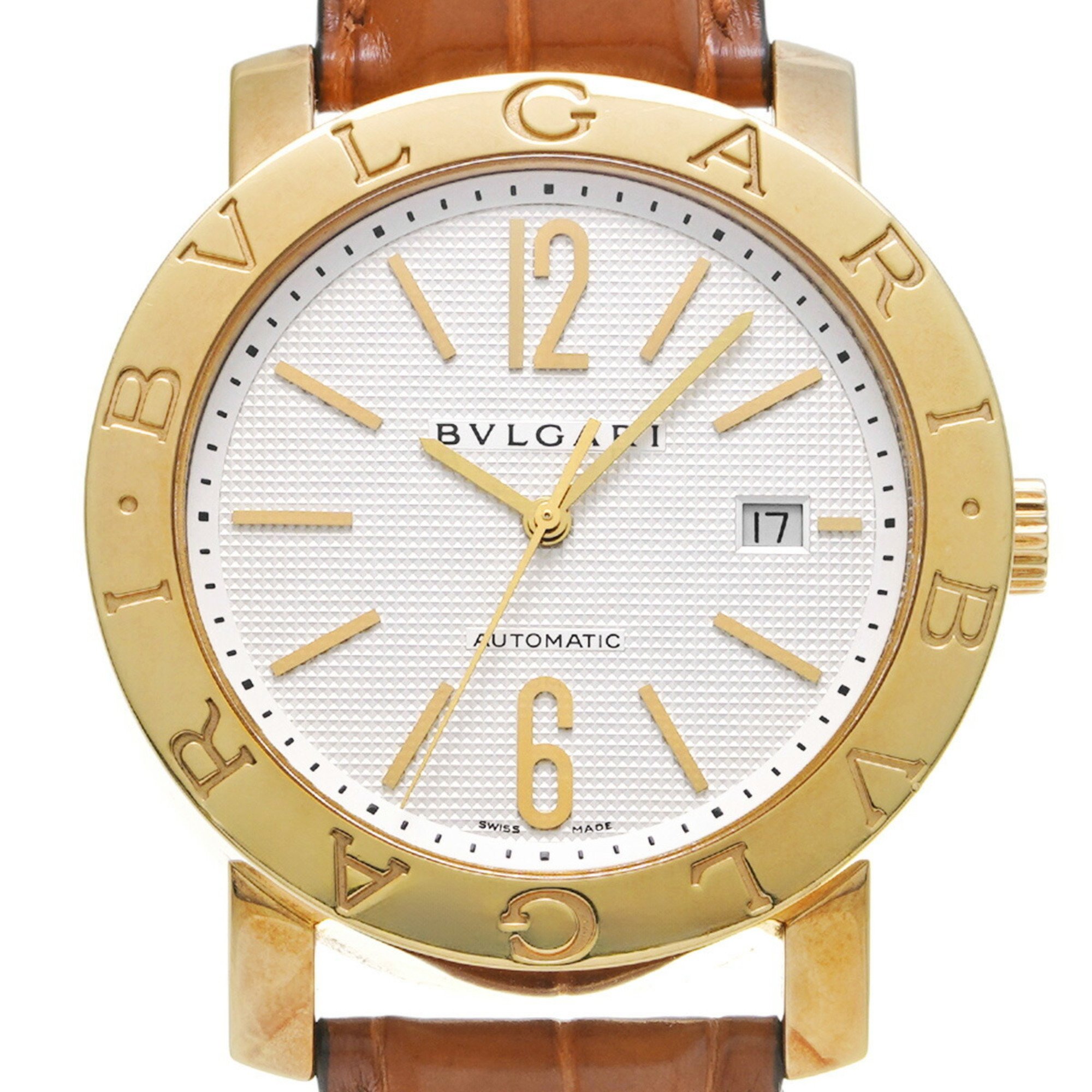 BVLGARI 42 BB42GL Men's Watch Automatic