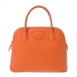 HERMES Bolide 31 Orange N Stamp (around 2010) Women's Epsom Leather Handbag