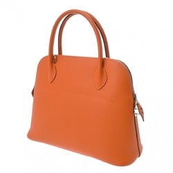 HERMES Bolide 31 Orange N Stamp (around 2010) Women's Epsom Leather Handbag