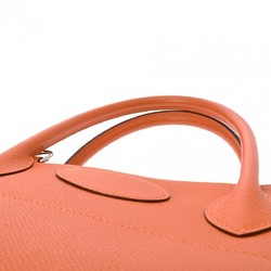 HERMES Bolide 31 Orange N Stamp (around 2010) Women's Epsom Leather Handbag