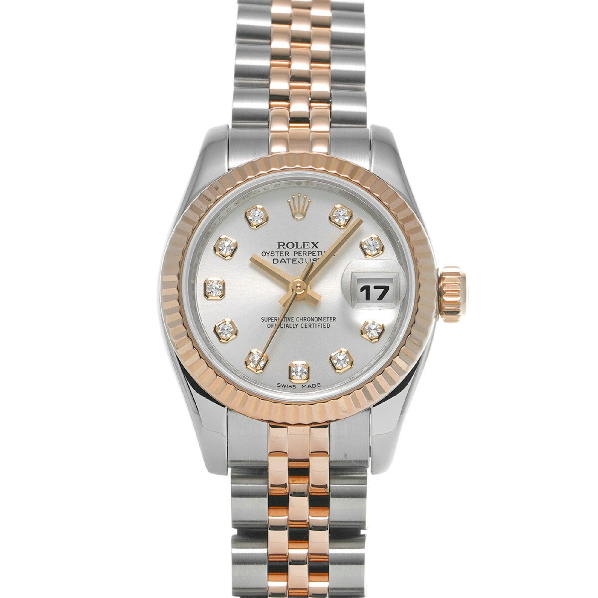 ROLEX Rolex Datejust 179171G Ladies Watch Automatic