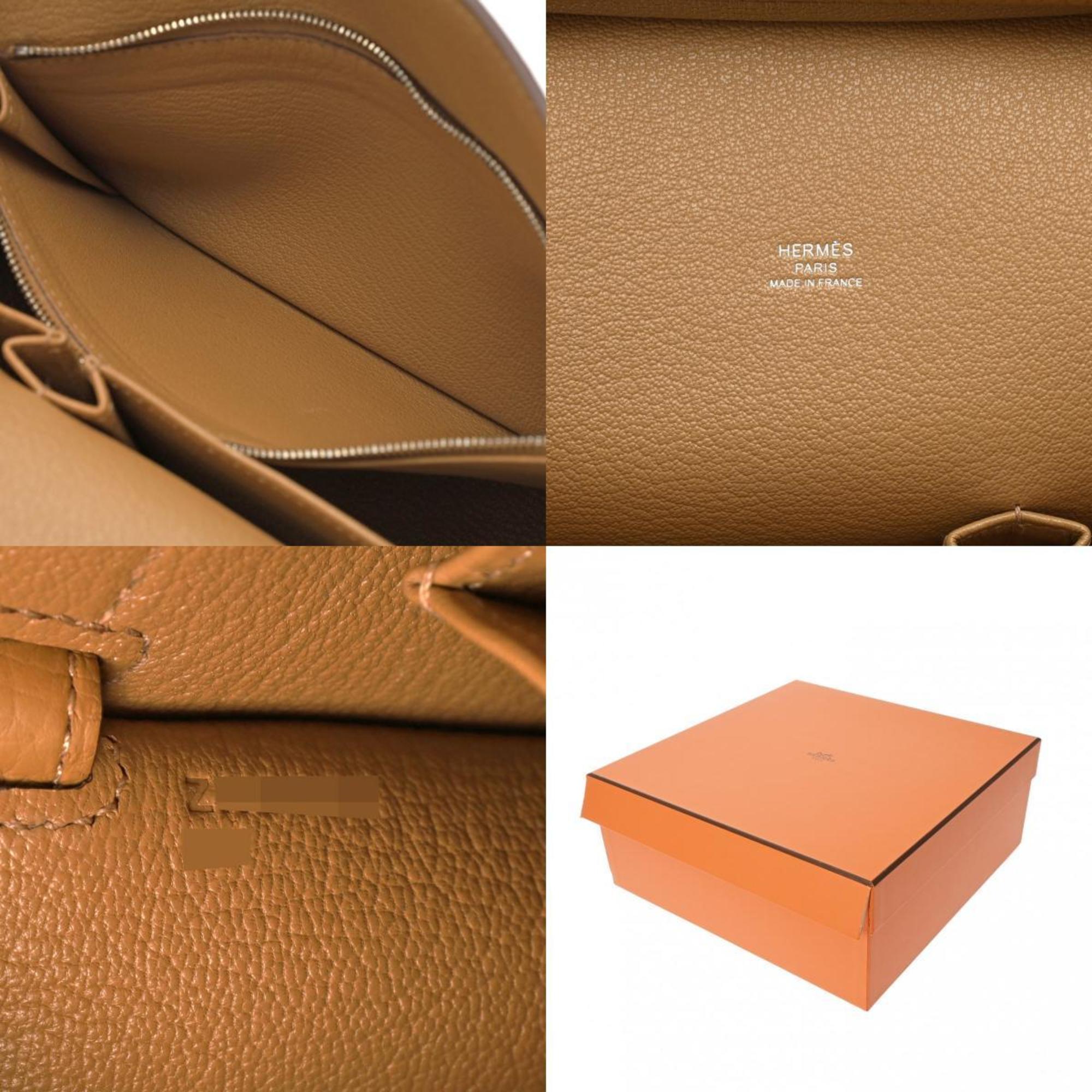 HERMES Hermes Gypsiere 28 Biscuit Z Stamp (around 2021) Women's Taurillon Clemence Shoulder Bag