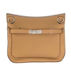 HERMES Hermes Gypsiere 28 Biscuit Z Stamp (around 2021) Women's Taurillon Clemence Shoulder Bag