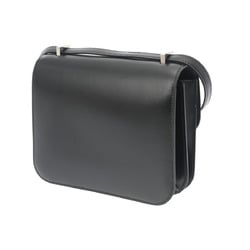 HERMES Constance 3 18 Black Y Stamp (around 2020) Women's Box Calf Shoulder Bag