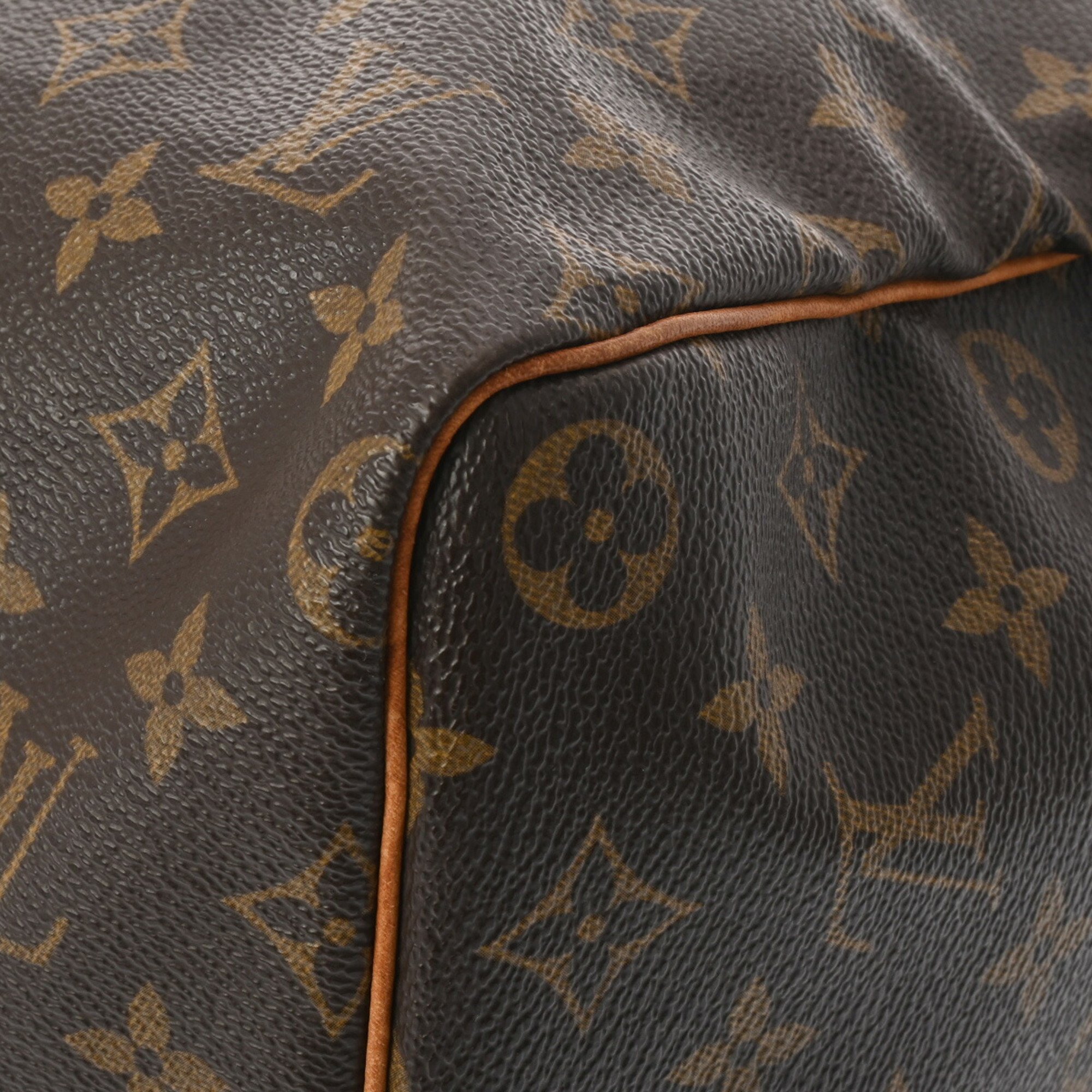 LOUIS VUITTON Louis Vuitton Monogram Speedy 40 Brown M41522 Women's Canvas Handbag