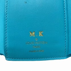 LOUIS VUITTON Portefeuille LV Pont Neuf Compact Tri-fold Wallet M69176 with Initials JA-19356