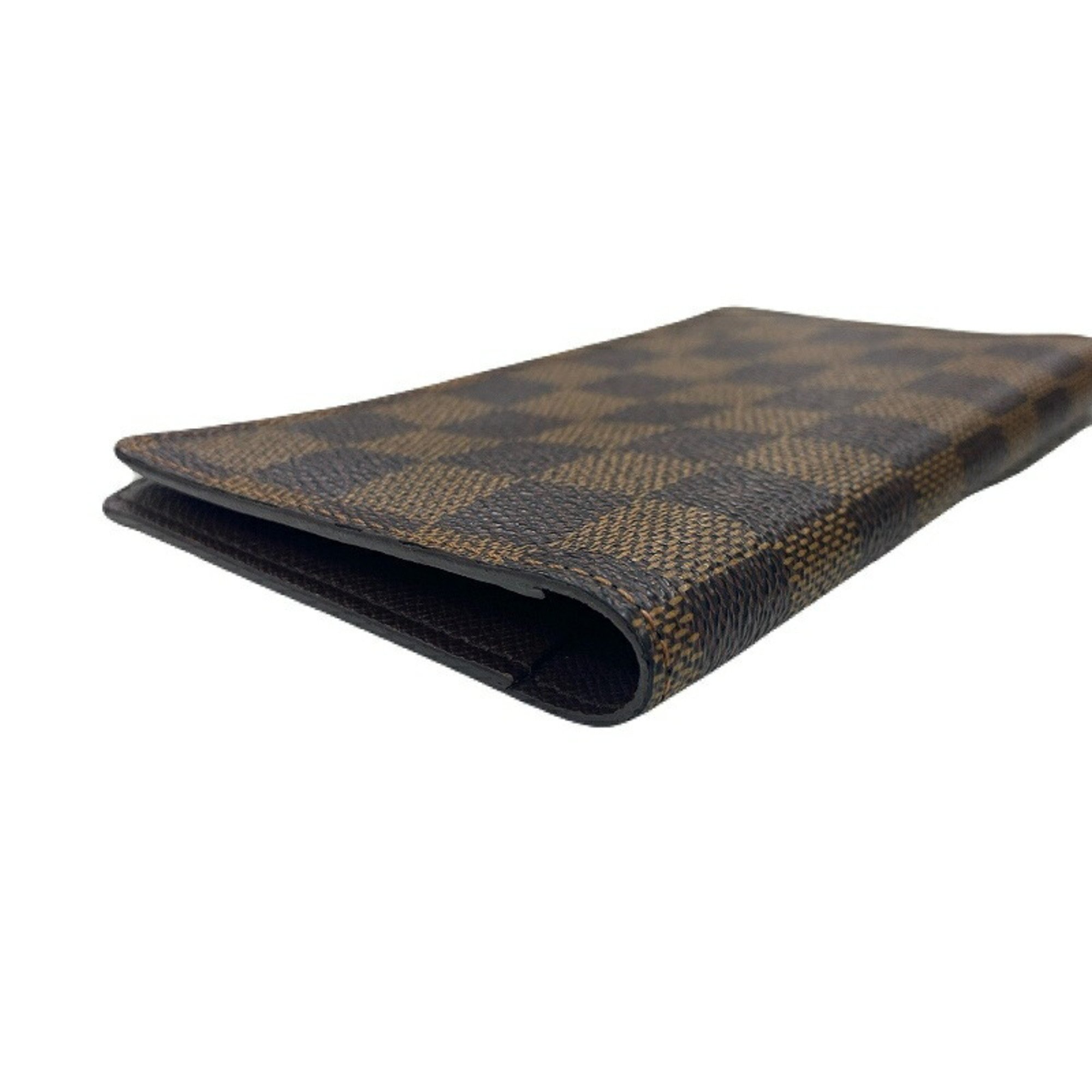 Louis Vuitton Damier Agenda Poche Notebook Cover R20703 Initials have been removed JA-19417