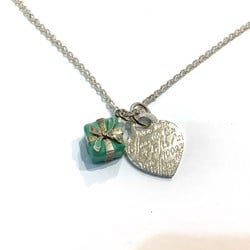 TIFFANY & Co. Notes Heart Blue Box Necklace, Silver 925, approx. 18g, 40cm, KB-8896