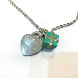 TIFFANY & Co. Notes Heart Blue Box Necklace, Silver 925, approx. 18g, 40cm, KB-8896