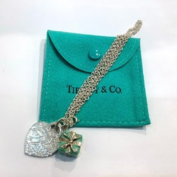 TIFFANY & Co. Notes Heart Blue Box Necklace, Silver 925, approx. 18g, 40cm, KB-8896