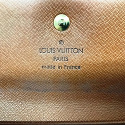 Louis Vuitton LOUIS VUITTON Porte Monnaie Bi-Fold Carte Credit Tri-Fold Wallet Leather Monogram Women's M61652 TH0976MK-473