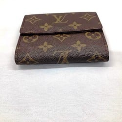 Louis Vuitton LOUIS VUITTON Porte Monnaie Bi-Fold Carte Credit Tri-Fold Wallet Leather Monogram Women's M61652 TH0976MK-473