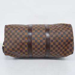 Louis Vuitton Boston Bag Damier Keepall Bandouliere 45 N41428 Ebene Men's Women's