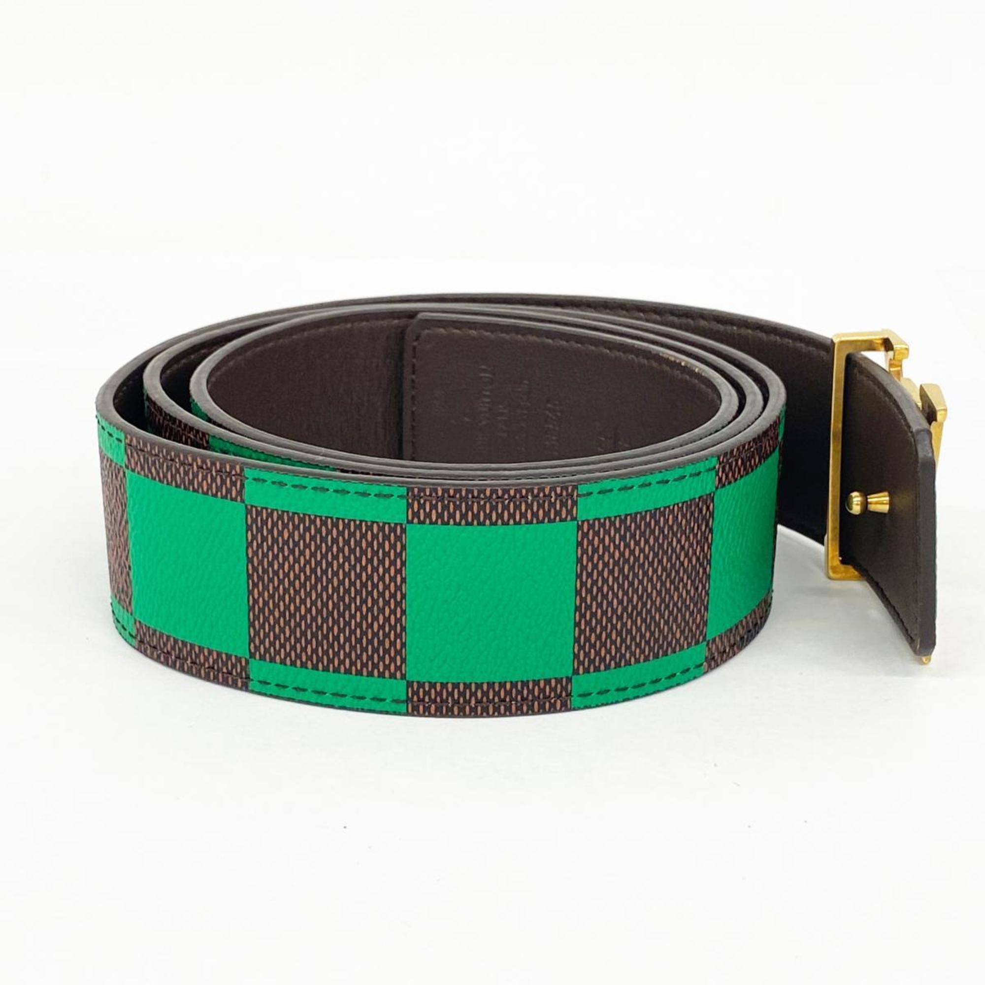 Louis Vuitton Belt LV Initial 40MM Reversible M8545V Vert Men's