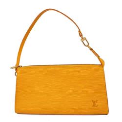 Louis Vuitton Epi Pouch Accessory M52959 Tassili Yellow for Women