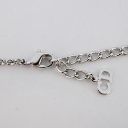 Christian Dior Necklace Metal Silver Women's