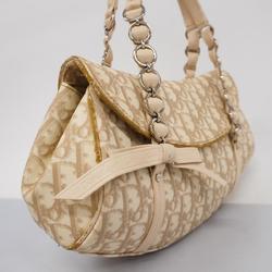 Christian Dior handbag Trotter Romantic Beige Women's