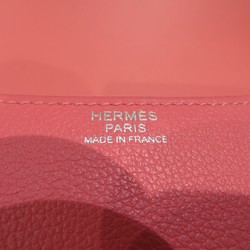 HERMES Constance 24 A stamp 2017 Rose Azalee SV hardware Evercolor F8 Women's bag Leather