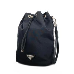 Prada pouch nylon black ladies