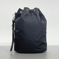 Prada pouch nylon black ladies