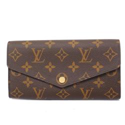 Louis Vuitton Long Wallet Monogram Portefeuille Sarah M62235 Rose Ballerine Ladies