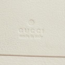 Gucci Wallet GG Supreme Ice Cream 701489 Beige Women's