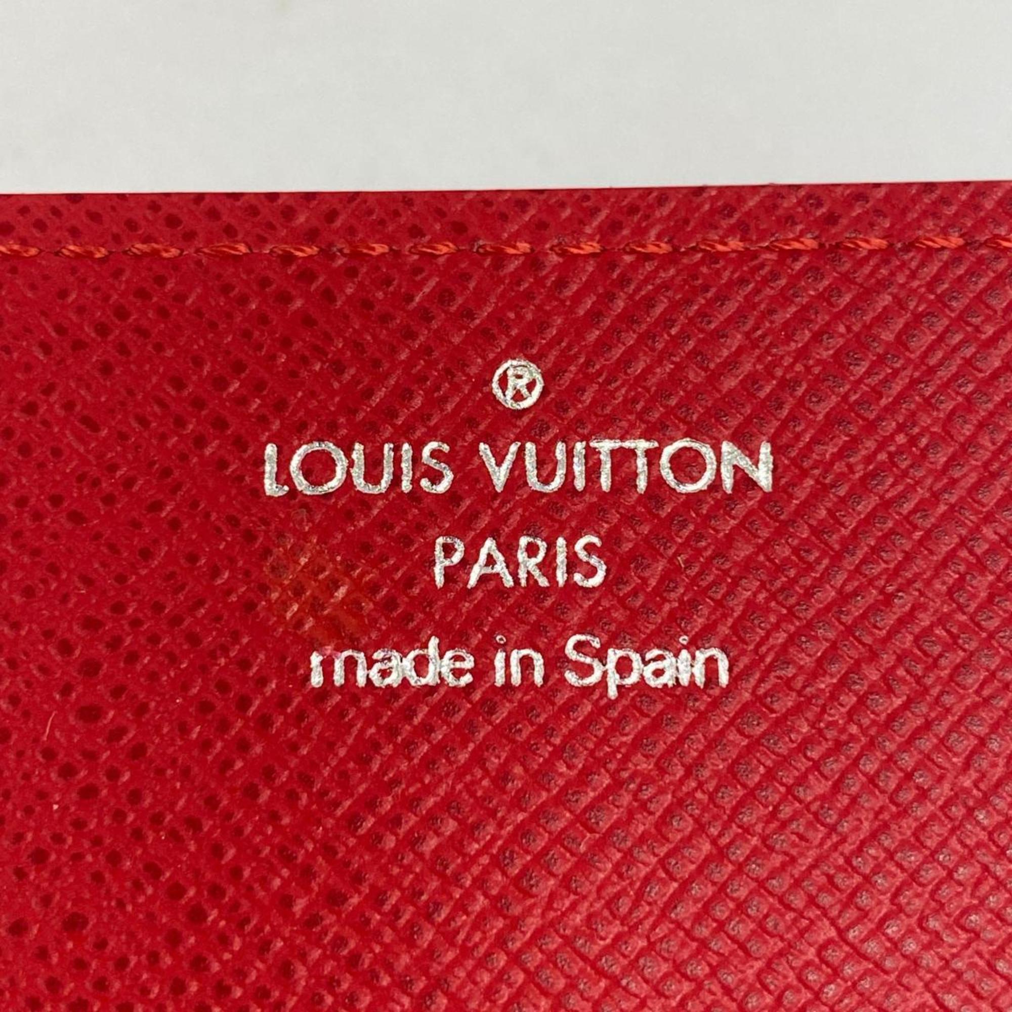 Louis Vuitton Business Card Holder Epi Envelope Carte de Visite M5658E Rouge Ladies