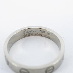 Cartier Ring Love K18WG White Gold Ladies