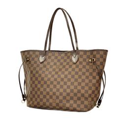 Louis Vuitton Tote Bag Damier Neverfull MM N51105 Ebene Women's