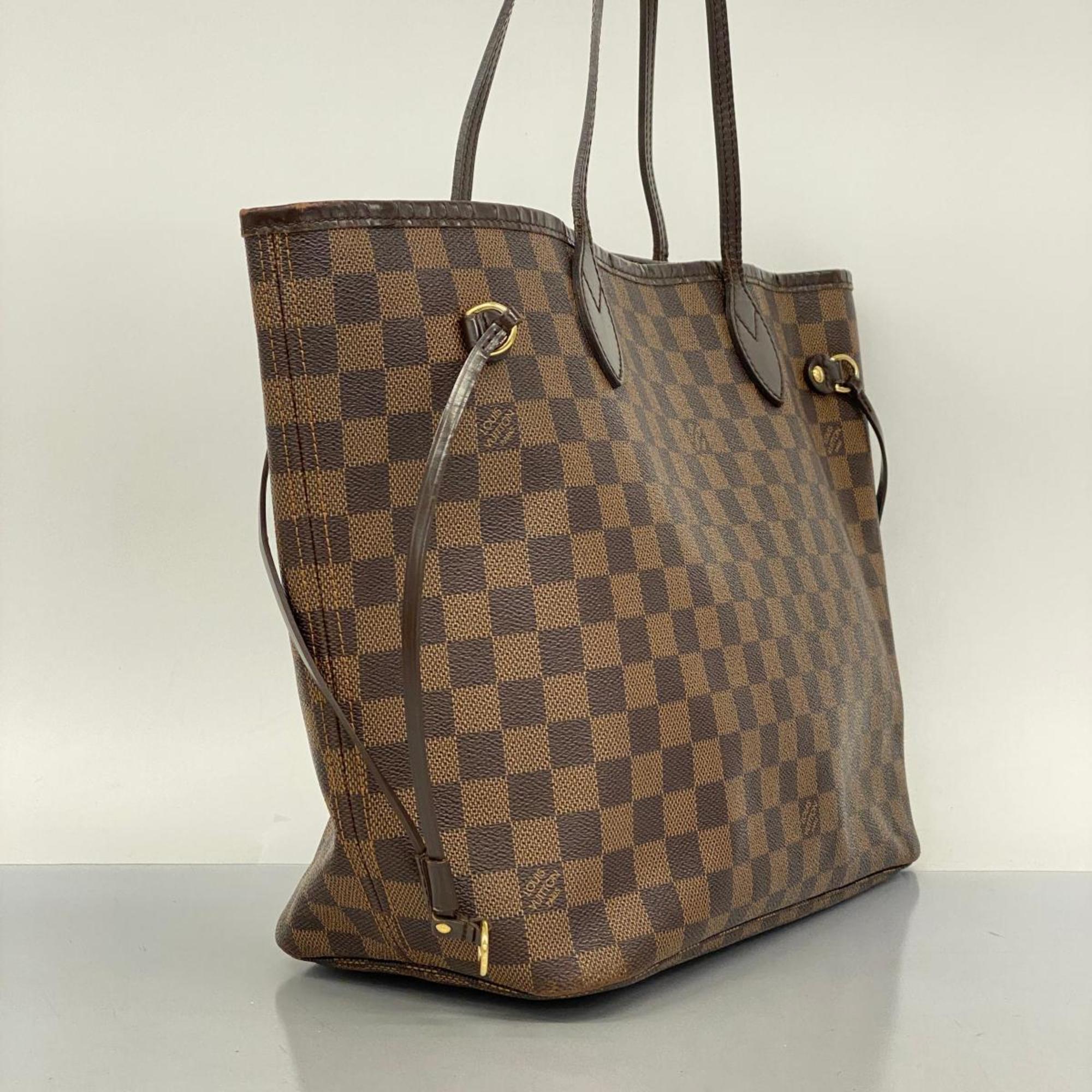 Louis Vuitton Tote Bag Damier Neverfull MM N51105 Ebene Women's