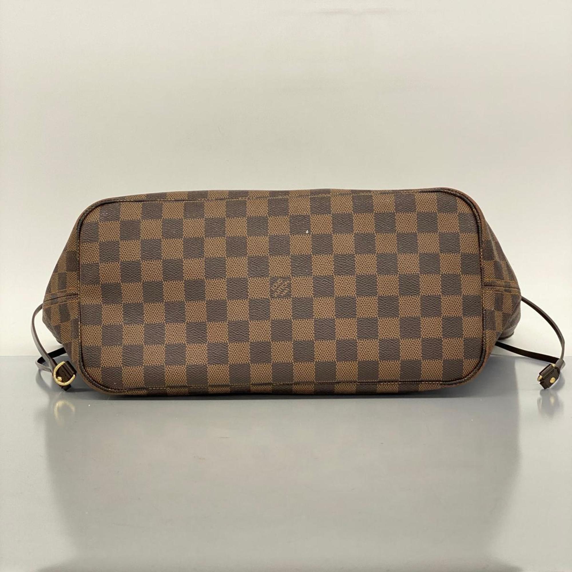 Louis Vuitton Tote Bag Damier Neverfull MM N51105 Ebene Women's