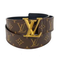 Louis Vuitton Belt Monogram LV Pyramid 40MM M0422V Brown Men's