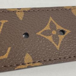 Louis Vuitton Belt Monogram LV Pyramid 40MM M0422V Brown Men's