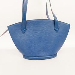 Louis Vuitton Shoulder Bag Epi Saint Jacques M52275 Toledo Blue for Women