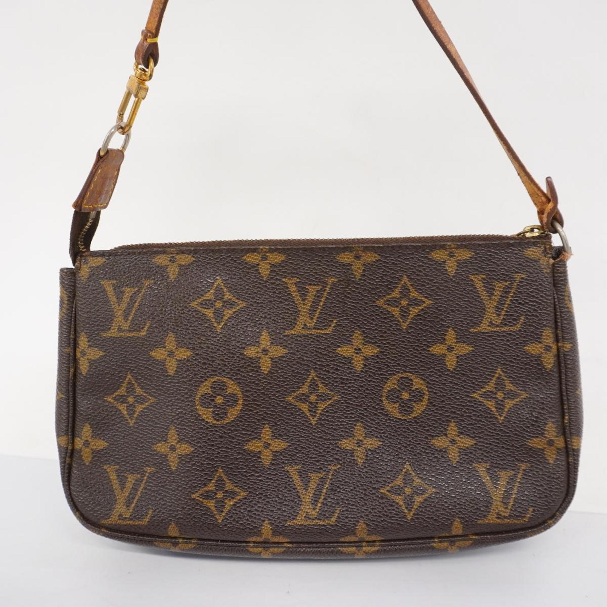 Louis Vuitton Pouch Monogram Pochette Accessoires M51980 Brown Women's